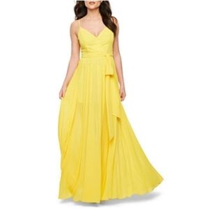 Amour Yellow Maxi Dress